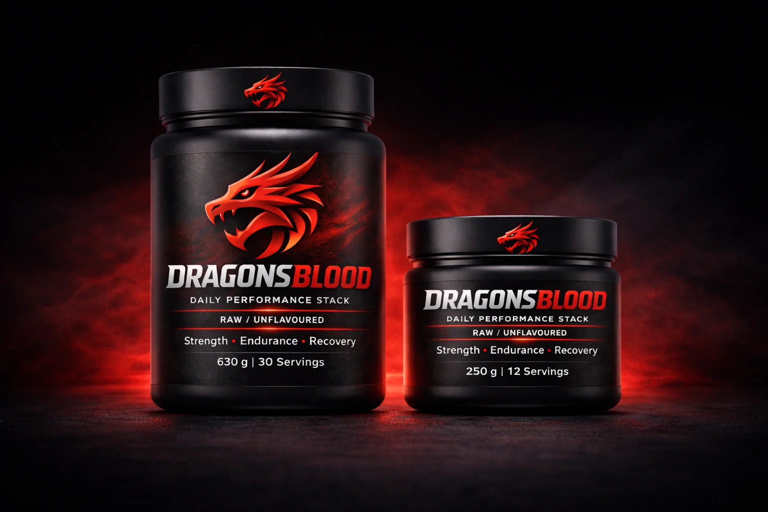 Dragonzblood product jars